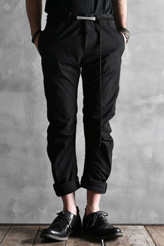 Load image into Gallery viewer, blackcrow high density cotton banana shape trousers (BLACK)