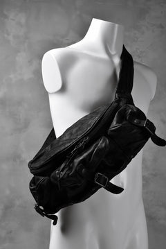 Load image into Gallery viewer, ISAMU KATAYAMA BACKLASH "DoubleShoulder" MIL-BAG (BLACK)