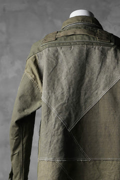 画像をギャラリービューアに読み込む, BACKLASH x LOOM exclusive RECONSTRUCTIVE COAT / VINTAGE MILITARY CANVAS