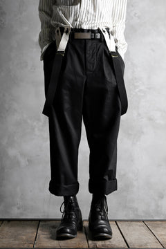 画像をギャラリービューアに読み込む, KLASICA SUS UK MARINE SUSPENDER / BELGIUM GEVAERT© RUBBER (BLACK)