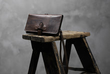 Load image into Gallery viewer, ISAMU KATAYAMA BACKLASH SMART PHONE CASE/PURSE / ITALY DOUBLE SHOULDER (DARK BROWN)
