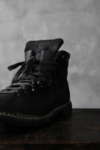 画像をギャラリービューアに読み込む, A DICIANNOVEVENTITRE A1923 Norwegian Laced Boots SH2 / Cavallo Oilo (NERO)