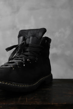 画像をギャラリービューアに読み込む, A DICIANNOVEVENTITRE A1923 Norwegian Laced Boots SH2 / Cavallo Oilo (NERO)