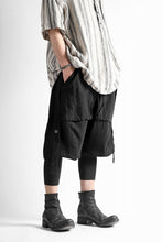 画像をギャラリービューアに読み込む, A.F ARTEFACT SWITCHING SHORTS / COMBI FABRICS (BLACK)