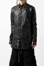 Load image into Gallery viewer, ISAMU KATAYAMA BACKLASH RELAXY LEATHER SHIRT-JACKET / ITALY SHOULDER 0.6mm