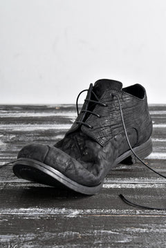 画像をギャラリービューアに読み込む, prtl x 4R4s exclusive Derby Shoes / CordovanSplit "No3-1M" (BLACK)