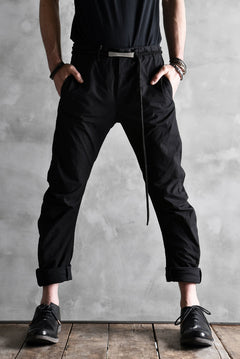 Load image into Gallery viewer, blackcrow high density cotton banana shape trousers (BLACK)