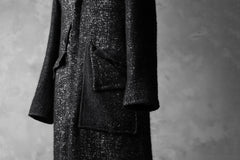 画像をギャラリービューアに読み込む, PAL OFFNER PADDED HOODNECK COAT (TWEEDY MELANGE)