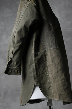 画像をギャラリービューアに読み込む, BACKLASH x LOOM exclusive RECONSTRUCTIVE COAT / VINTAGE MILITARY CANVAS
