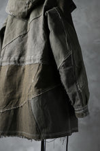 画像をギャラリービューアに読み込む, BACKLASH x LOOM exclusive RECONSTRUCTIVE HOODED JACKET / VINTAGE MILITARY CANVAS