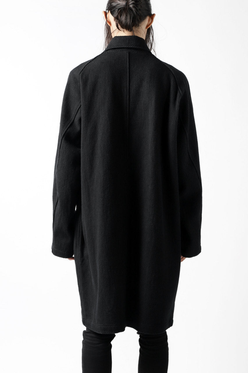 画像をギャラリービューアに読み込む, COLINA BALMACAAN COAT / SASHIKO (BLACK)