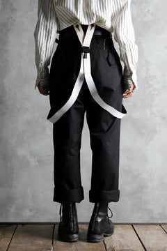 画像をギャラリービューアに読み込む, KLASICA SUS UK MARINE SUSPENDER / BELGIUM GEVAERT© RUBBER (BLACK)