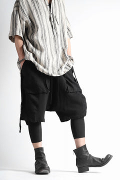 画像をギャラリービューアに読み込む, A.F ARTEFACT SWITCHING SHORTS / COMBI FABRICS (BLACK)