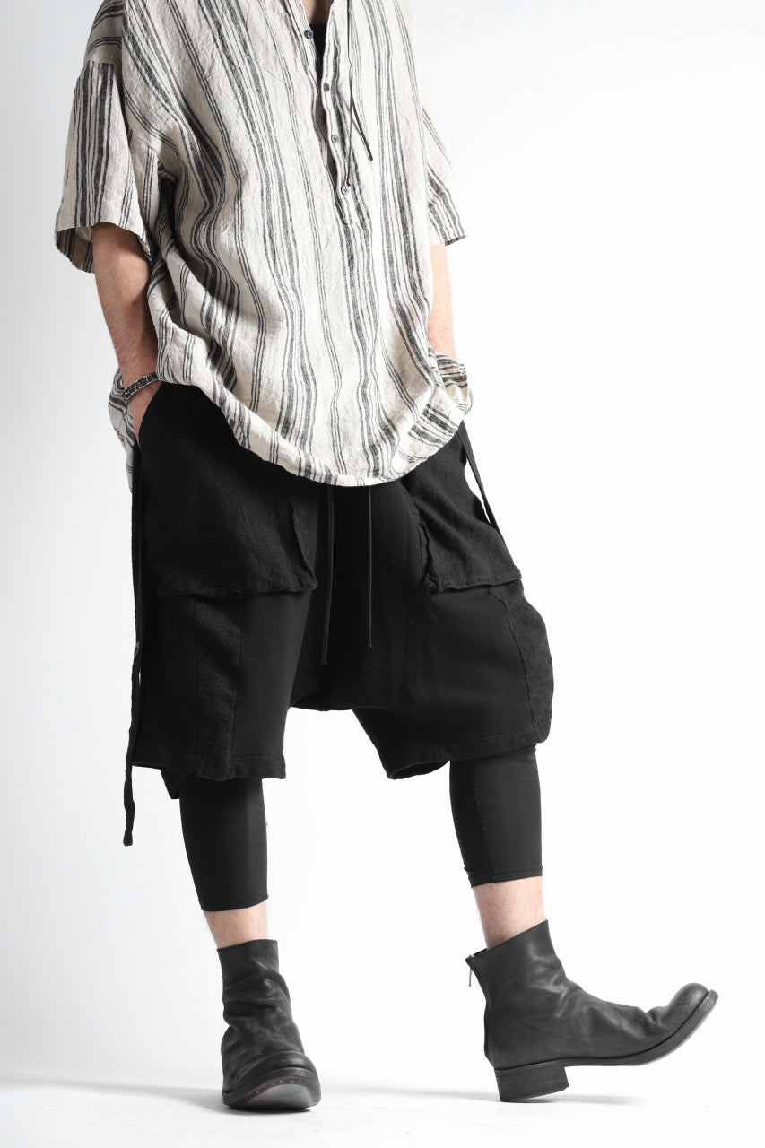 画像をギャラリービューアに読み込む, A.F ARTEFACT SWITCHING SHORTS / COMBI FABRICS (BLACK)