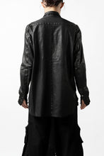 Load image into Gallery viewer, ISAMU KATAYAMA BACKLASH RELAXY LEATHER SHIRT-JACKET / ITALY SHOULDER 0.6mm