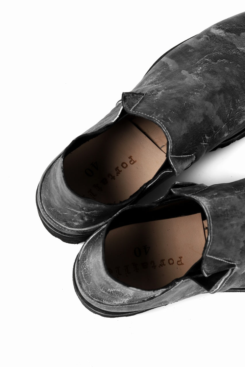 画像をギャラリービューアに読み込む, Portaille exclusive PL5 VB Slipon Shoes / HS horse waxy heavy (BLACK)