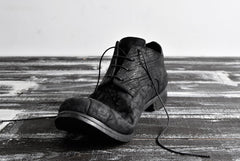 画像をギャラリービューアに読み込む, prtl x 4R4s exclusive Derby Shoes / CordovanSplit "No3-1M" (BLACK)
