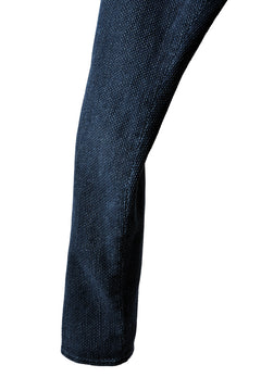 画像をギャラリービューアに読み込む, COLINA SASHIKO CURVED TROUSERS (INDIGO)