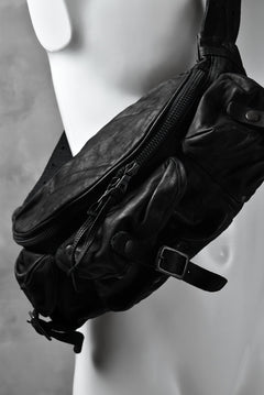 Load image into Gallery viewer, ISAMU KATAYAMA BACKLASH "DoubleShoulder" MIL-BAG (BLACK)