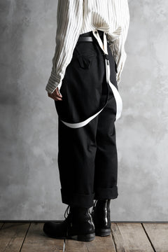 画像をギャラリービューアに読み込む, KLASICA SUS UK MARINE SUSPENDER / BELGIUM GEVAERT© RUBBER (BLACK)