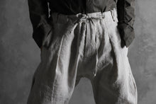 画像をギャラリービューアに読み込む, masnada PANTA BAGGY VAN 6POCKETS / CRUMPLED LINEN COTTON (CHALK)
