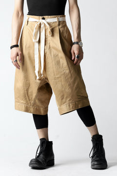 画像をギャラリービューアに読み込む, KLASICA GERALD-cc LOW CROTCH SHORTS / DRY CHINO CLOTH (BEIGE)