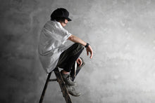 画像をギャラリービューアに読み込む, KLASICA LOOSE HALF SLEEVE SHIRT / BROAD CLOTH (GARMENT WASHED) (WHITE)