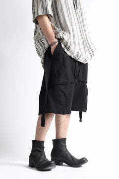 画像をギャラリービューアに読み込む, A.F ARTEFACT SWITCHING SHORTS / COMBI FABRICS (BLACK)