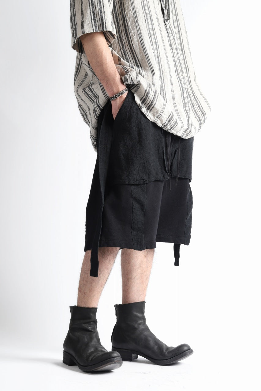 画像をギャラリービューアに読み込む, A.F ARTEFACT SWITCHING SHORTS / COMBI FABRICS (BLACK)