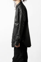 Load image into Gallery viewer, ISAMU KATAYAMA BACKLASH RELAXY LEATHER SHIRT-JACKET / ITALY SHOULDER 0.6mm