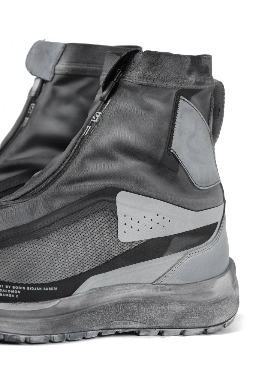 画像をギャラリービューアに読み込む, 11 BY BORIS BIDJAN SABERI x SALOMON / OBJECT DYED "BAMBA 2 HIGH" (LIGHT GREY)