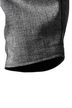 画像をギャラリービューアに読み込む, N/07 "MAUSK Detail" Three Dimensional Wide Tuck / Dart Cropped Pants #2 (GREY)