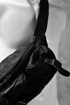 Load image into Gallery viewer, ISAMU KATAYAMA BACKLASH "DoubleShoulder" MIL-BAG (BLACK)