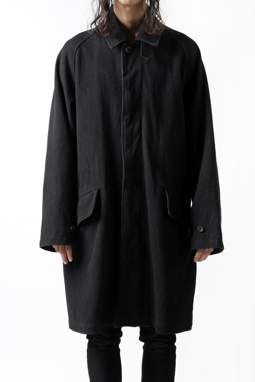 画像をギャラリービューアに読み込む, COLINA BALMACAAN COAT / SASHIKO (BLACK)