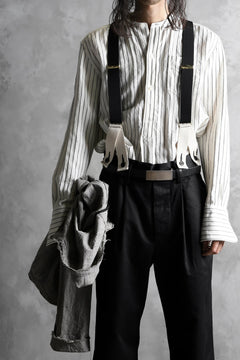 画像をギャラリービューアに読み込む, KLASICA SUS UK MARINE SUSPENDER / BELGIUM GEVAERT© RUBBER (BLACK)