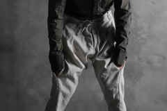 画像をギャラリービューアに読み込む, masnada PANTA BAGGY VAN 6POCKETS / CRUMPLED LINEN COTTON (CHALK)