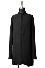 画像をギャラリービューアに読み込む, SOSNOVSKA SIDE SLIT SHIRT (BLACK)