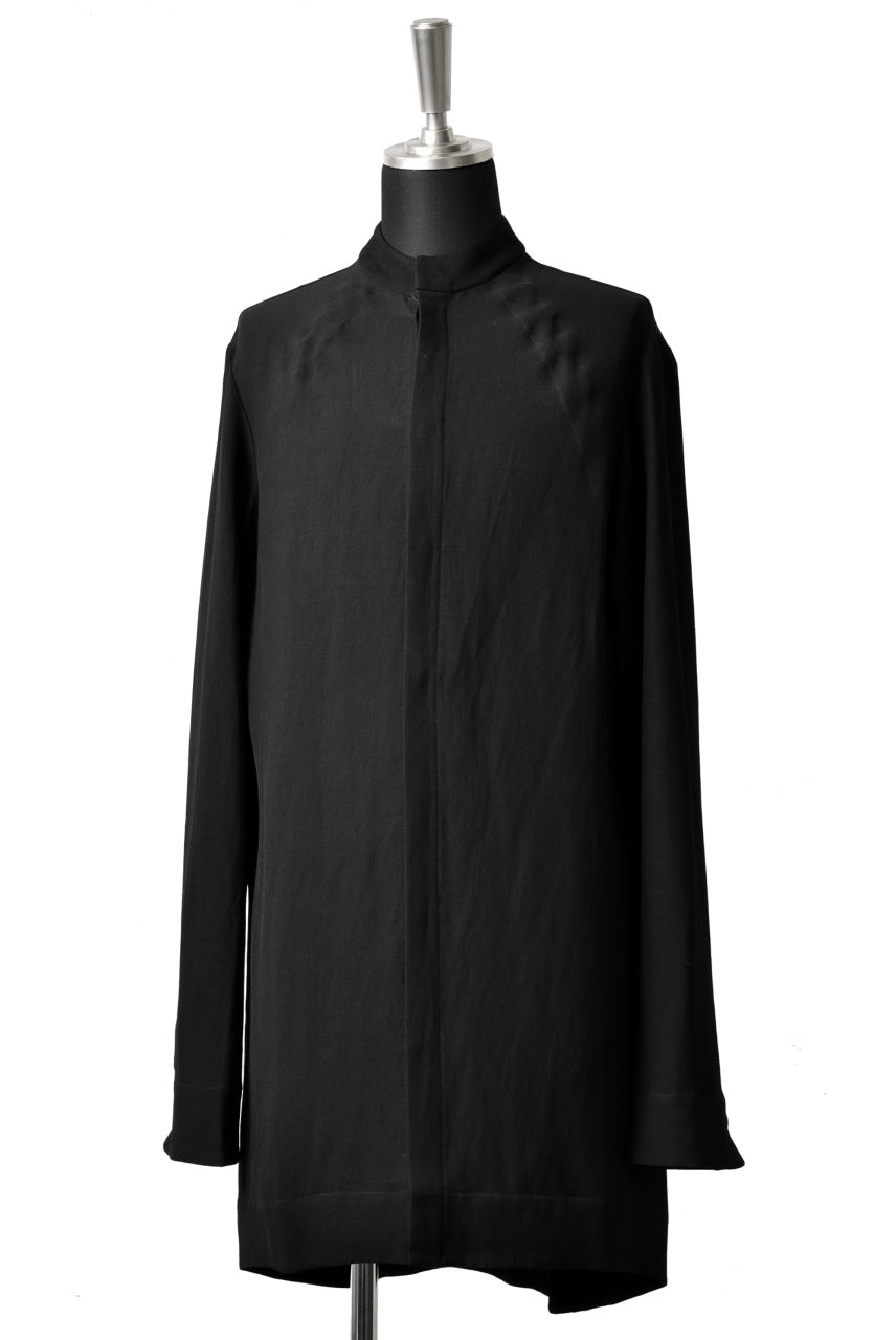 画像をギャラリービューアに読み込む, SOSNOVSKA SIDE SLIT SHIRT (BLACK)