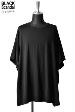 画像をギャラリービューアに読み込む, Yohji Yamamoto BLACK Scandal BACK PRINT BIG T-SHIRT (BLACK)