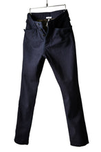 Load image into Gallery viewer, sus-sous horseman slim trousers with zukku (INDIGO)