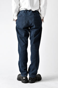 画像をギャラリービューアに読み込む, COLINA SASHIKO CURVED TROUSERS (INDIGO)