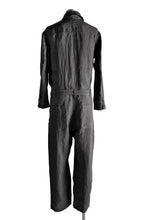 Load image into Gallery viewer, ISAMU KATAYAMA BACKLASH ROUGH LINEN JUMP-SUITS (GREY)