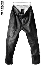 Load image into Gallery viewer, ISAMU KATAYAMA BACKLASH BORO TAPERED PANTS (BLACK)