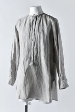 Load image into Gallery viewer, sus-sous officer shirt / LW yarndyed stripe (NATURAL×STRIPE)