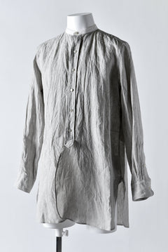 Load image into Gallery viewer, sus-sous officer shirt / LW yarndyed stripe (NATURAL×STRIPE)