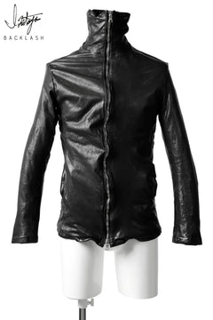 画像をギャラリービューアに読み込む, ISAMU KATAYAMA BACKLASH SOLID NECK JACKET / VINTAGE FINISHED CALF
