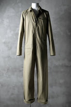 画像をギャラリービューアに読み込む, blackcrow all in one suits / cotton woven (BEIGE)