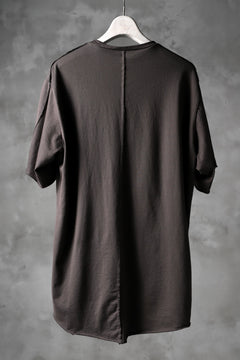 Load image into Gallery viewer, blackcrow short sleeve cutsewn / silky touch cotton (grey)