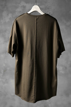 Load image into Gallery viewer, blackcrow short sleeve cutsewn / silky touch cotton (khaki)