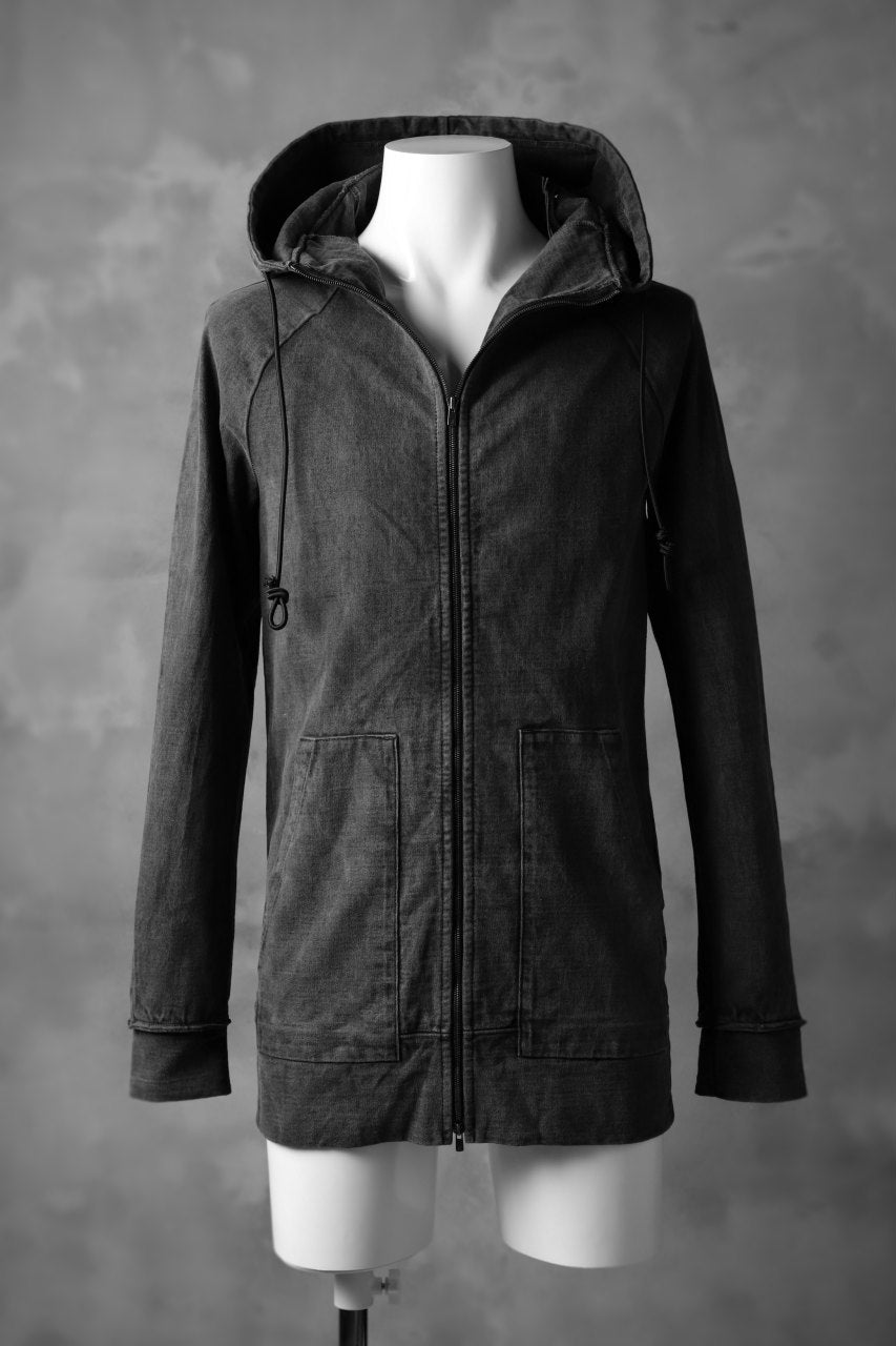 Load image into Gallery viewer, KLASICA HOODIE ZIP PARKA / GARMENT PIGMENT DYED (PIGMENT GREY)